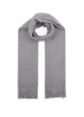 Premium villasekoitehuivi-light gray