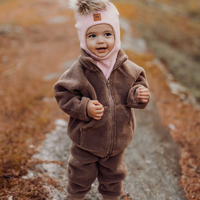Metsola – Merino Fur Pom Pom Helmet | HEARTY PINK