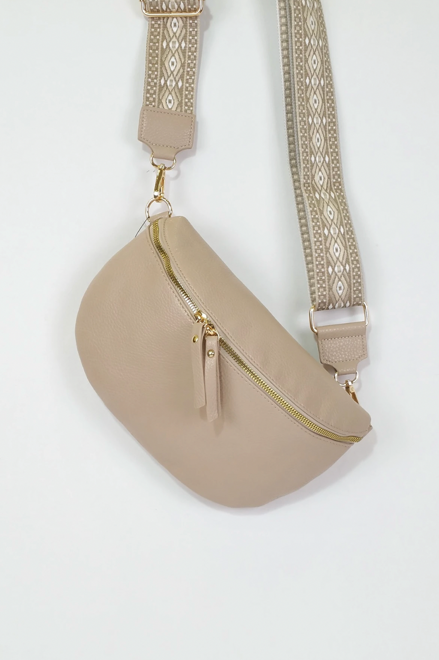 CROSSBODY LAUKKU - Beige
