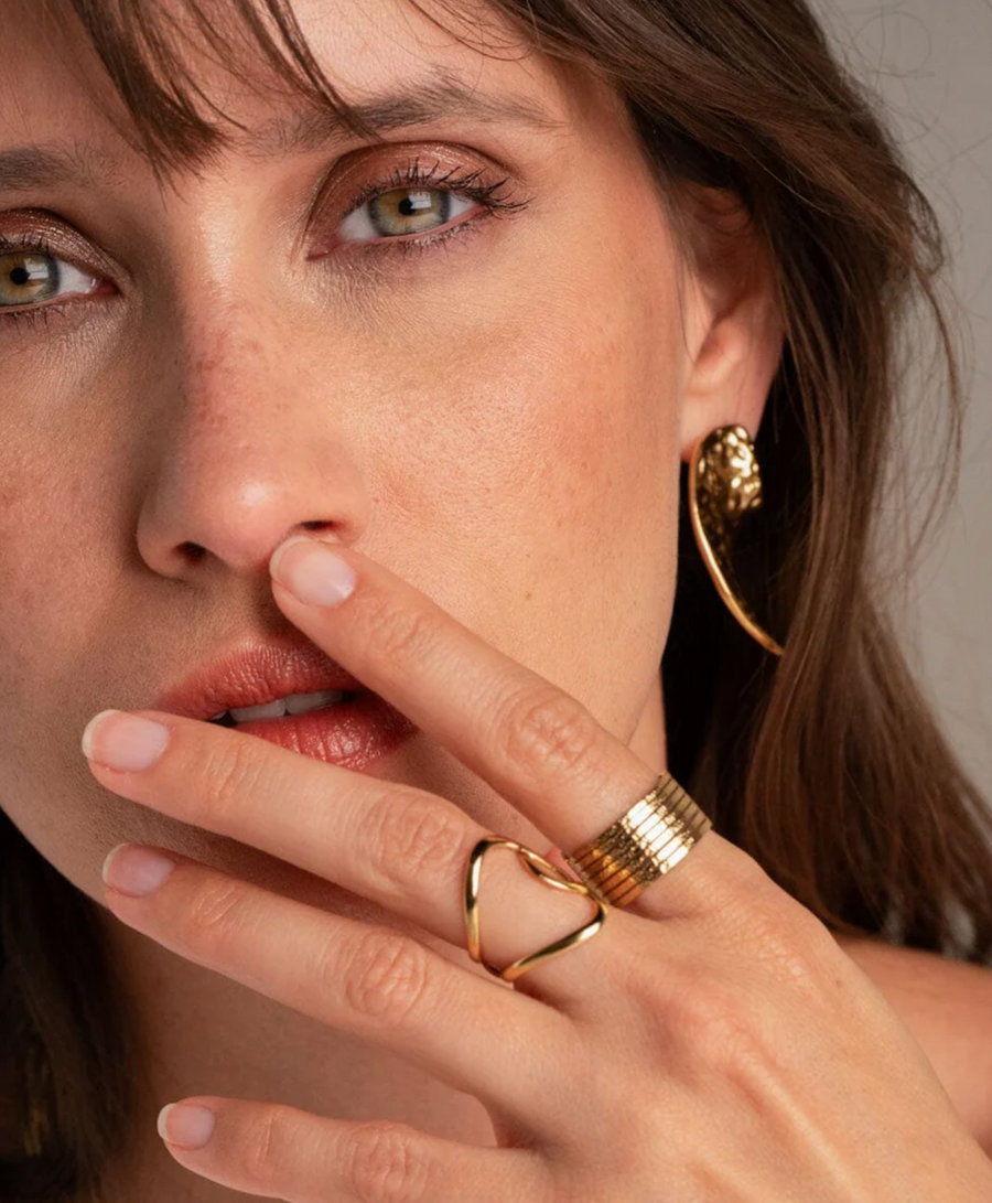 BOHM - Sita, kirkas kirurginterässormus