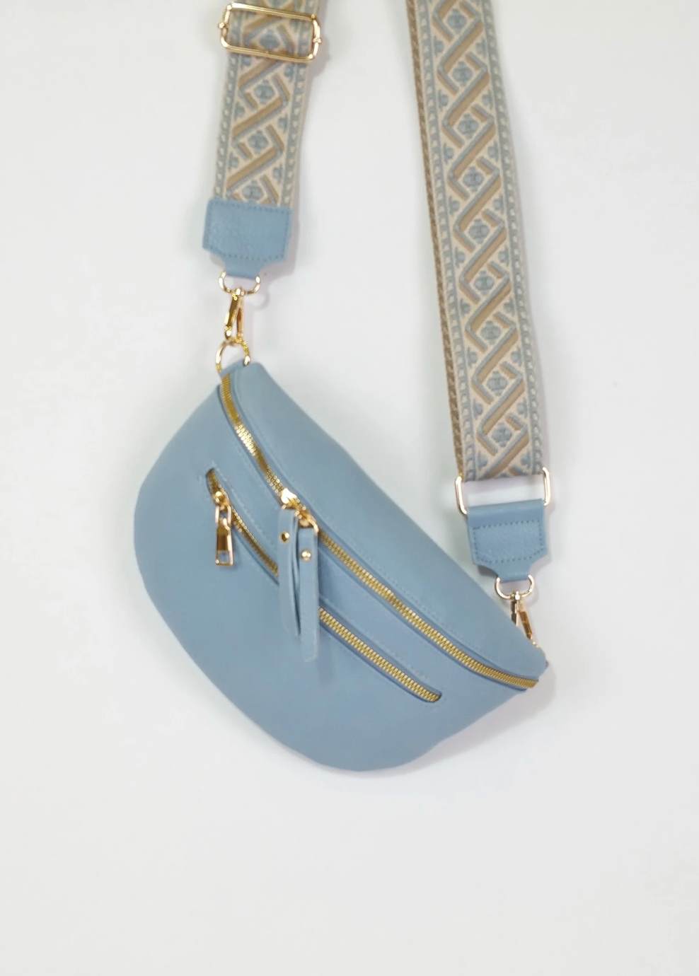 Banana Bag- Sky blue