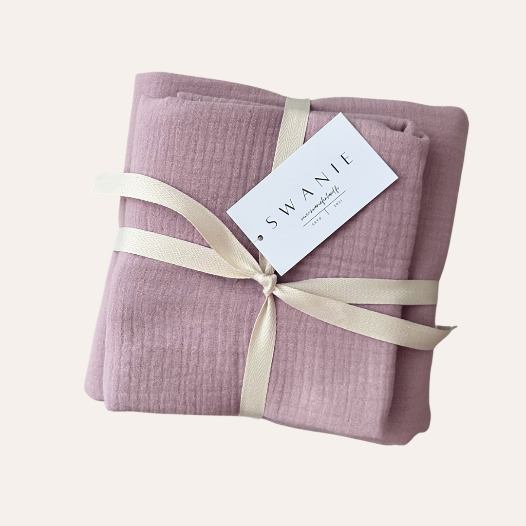 Aamu – vauvan ja juniorin pussilakanasetti