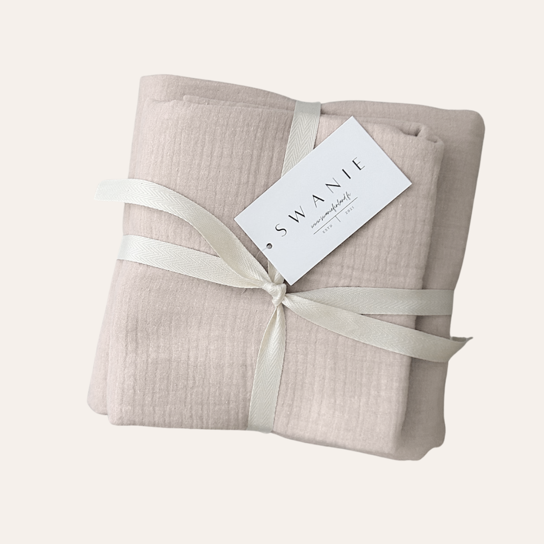 Aamu – vauvan ja juniorin pussilakanasetti