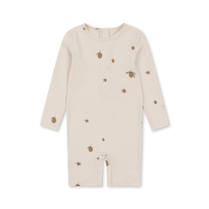 Konges Sjold -uimahaalari - aster onesie - lemon - Luna Living