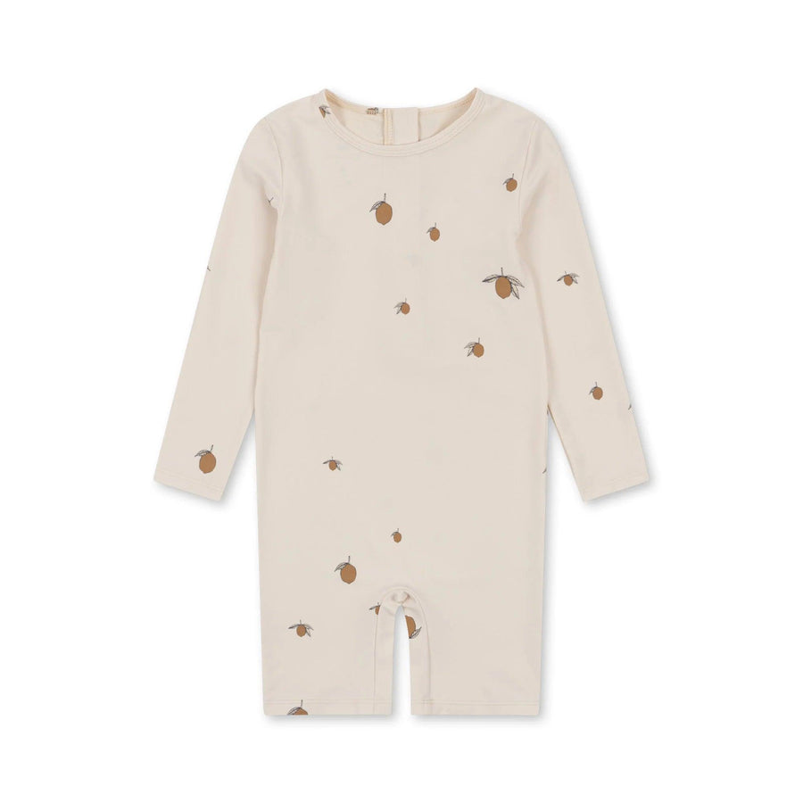 Konges Sjold -uimahaalari - aster onesie - lemon - Luna Living