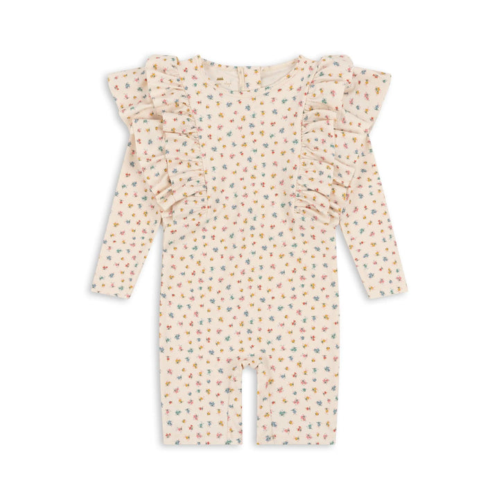 Konges Sjold - manuca frill onesie uimahaalari - bloomie sprinkle - Luna Living