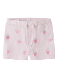 Name It – mansikka ribbishortsit
