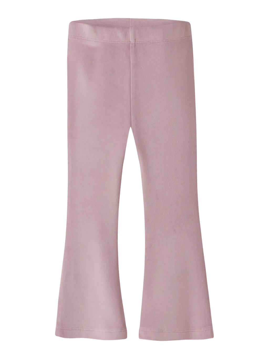 Name It – Pehmeät leveälahkeiset velourhousut-Keepsake Lilac