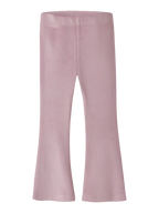 Name It – Pehmeät leveälahkeiset velourhousut-Keepsake Lilac