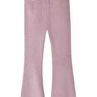 Name It – Pehmeät leveälahkeiset velourhousut-Keepsake Lilac