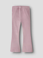 Name It – Pehmeät leveälahkeiset velourhousut-Keepsake Lilac