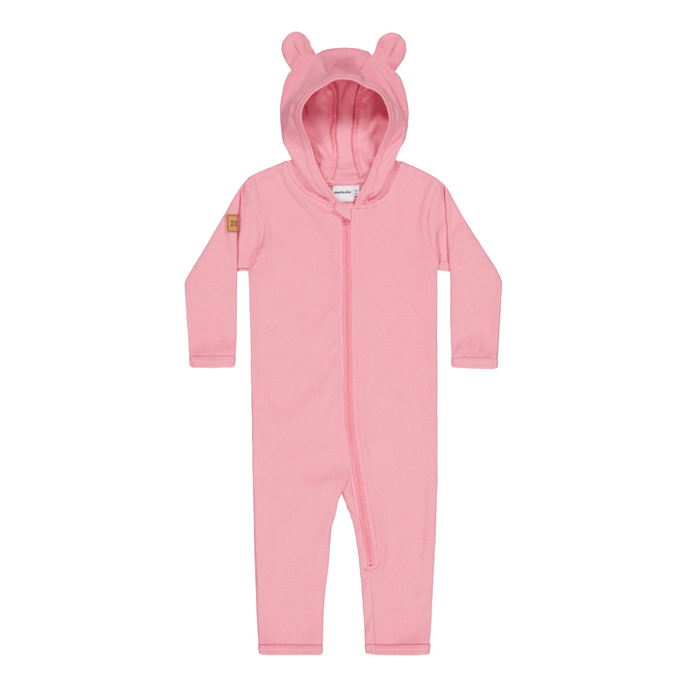 Metsola - Rib Bear Playsuit -Haalari | Rosy