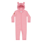 Metsola - Rib Bear Playsuit -Haalari | Rosy