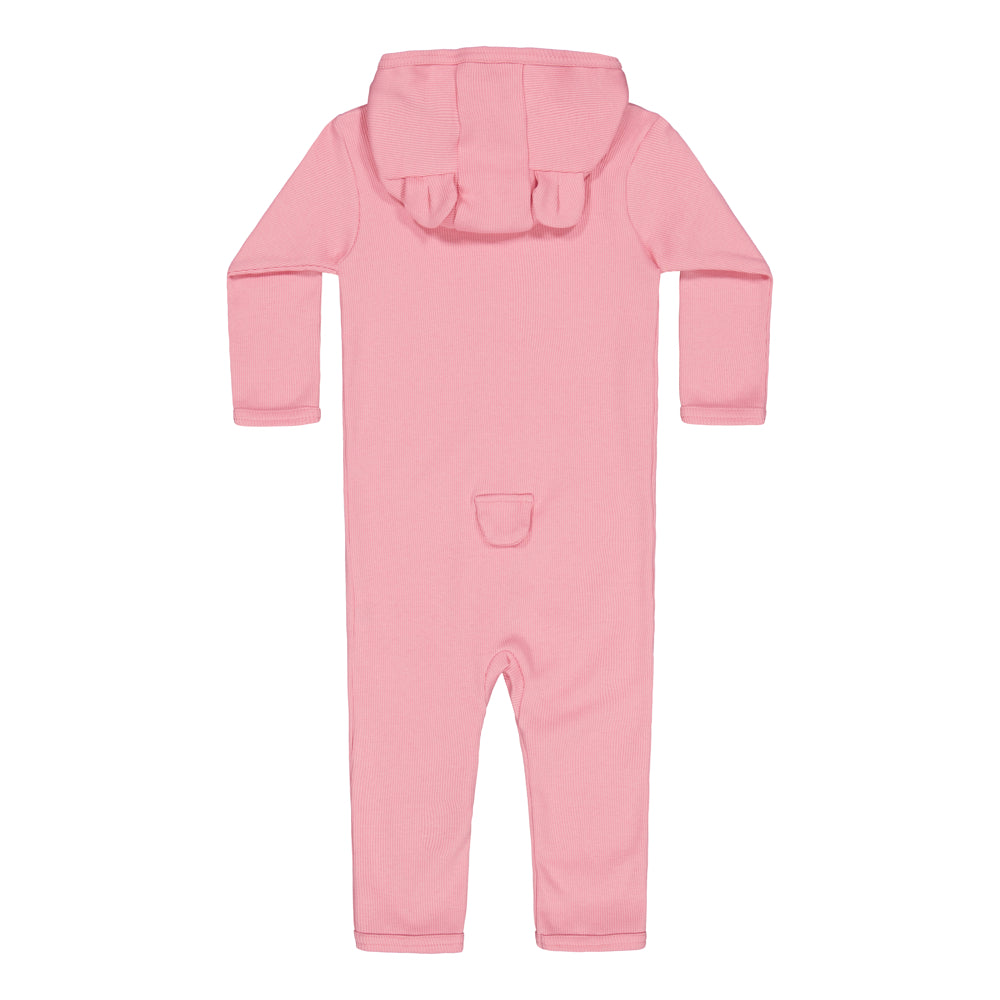 Metsola - Rib Bear Playsuit -Haalari | Rosy