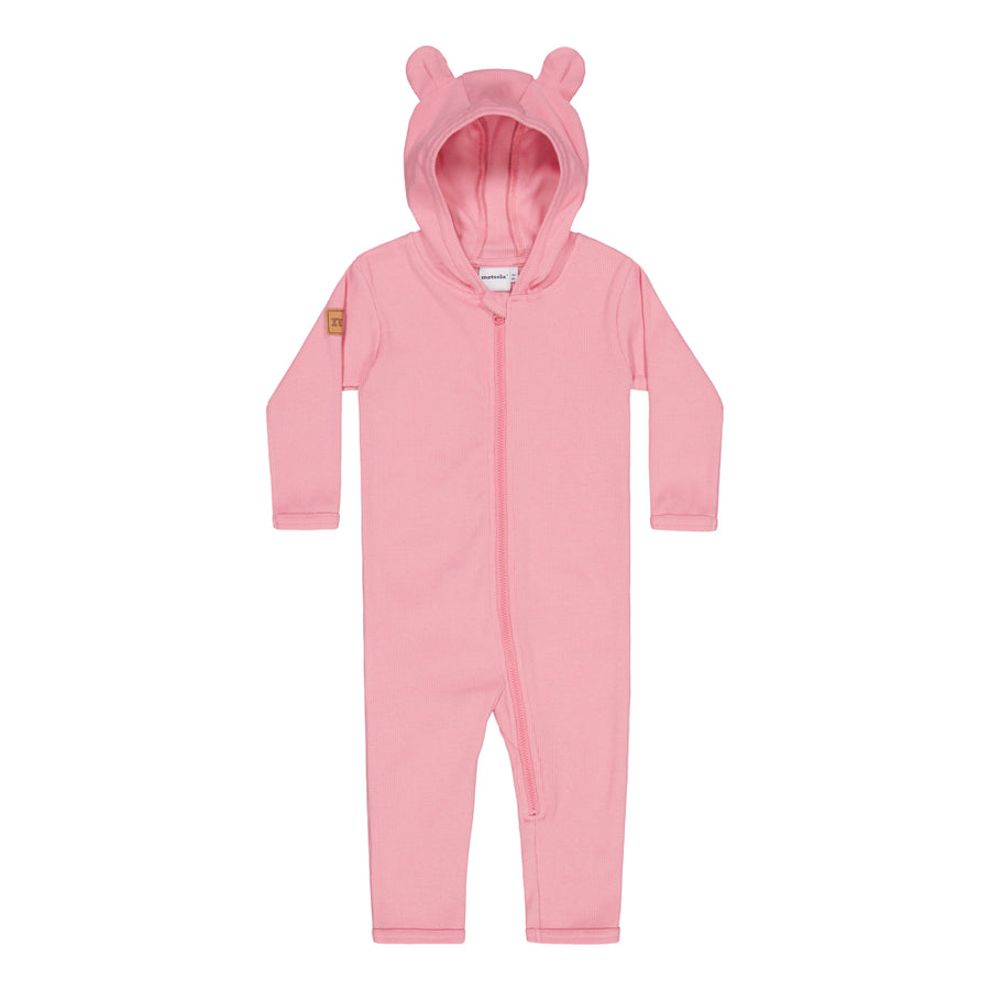 Metsola - Rib Bear Playsuit -Haalari | Rosy