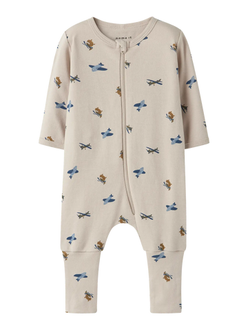 Name It – Airplane vetoketjullinen yöpuku