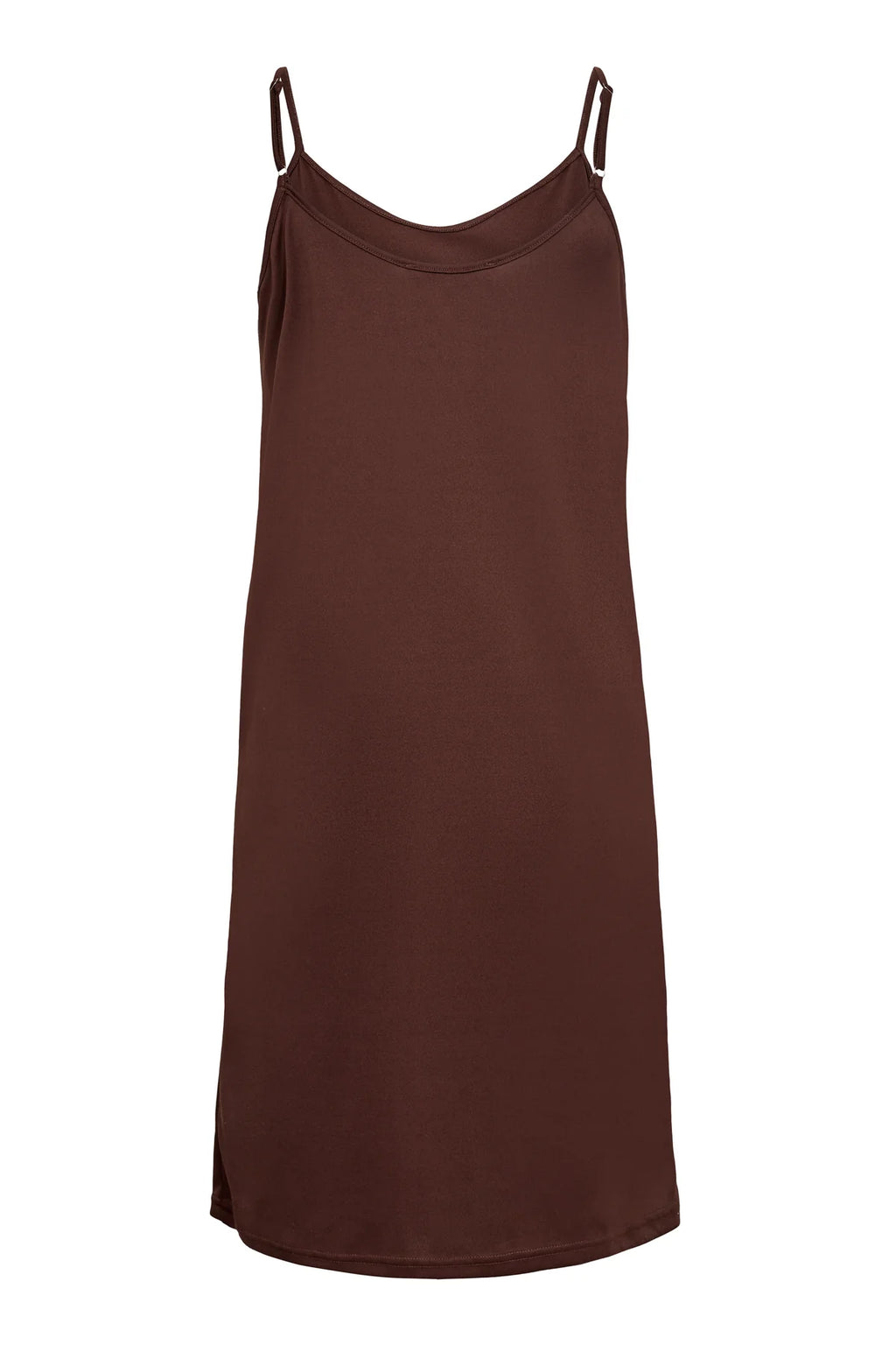 A-View Slip Dress – Dark Brown
