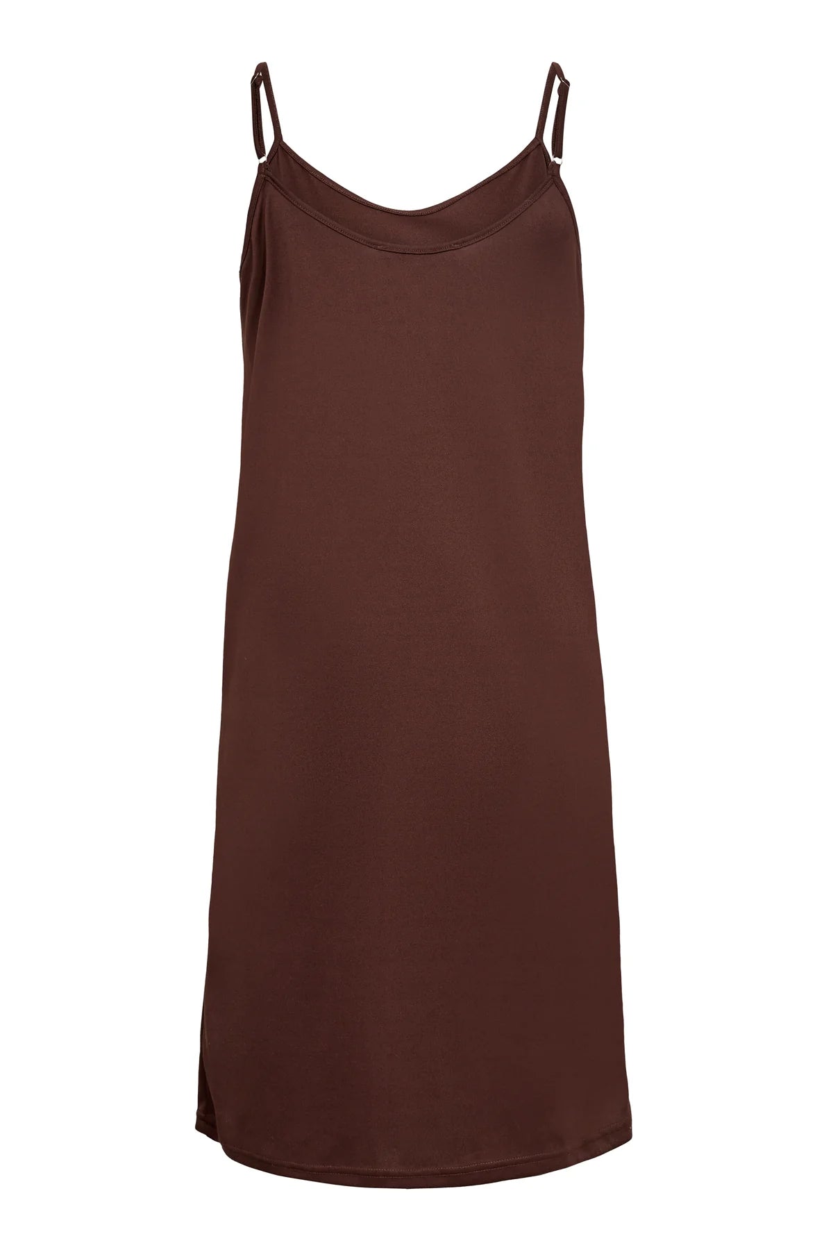 A-View Slip Dress – Dark Brown