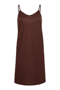 A-View Slip Dress – Dark Brown