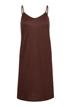 A-View Slip Dress – Dark Brown