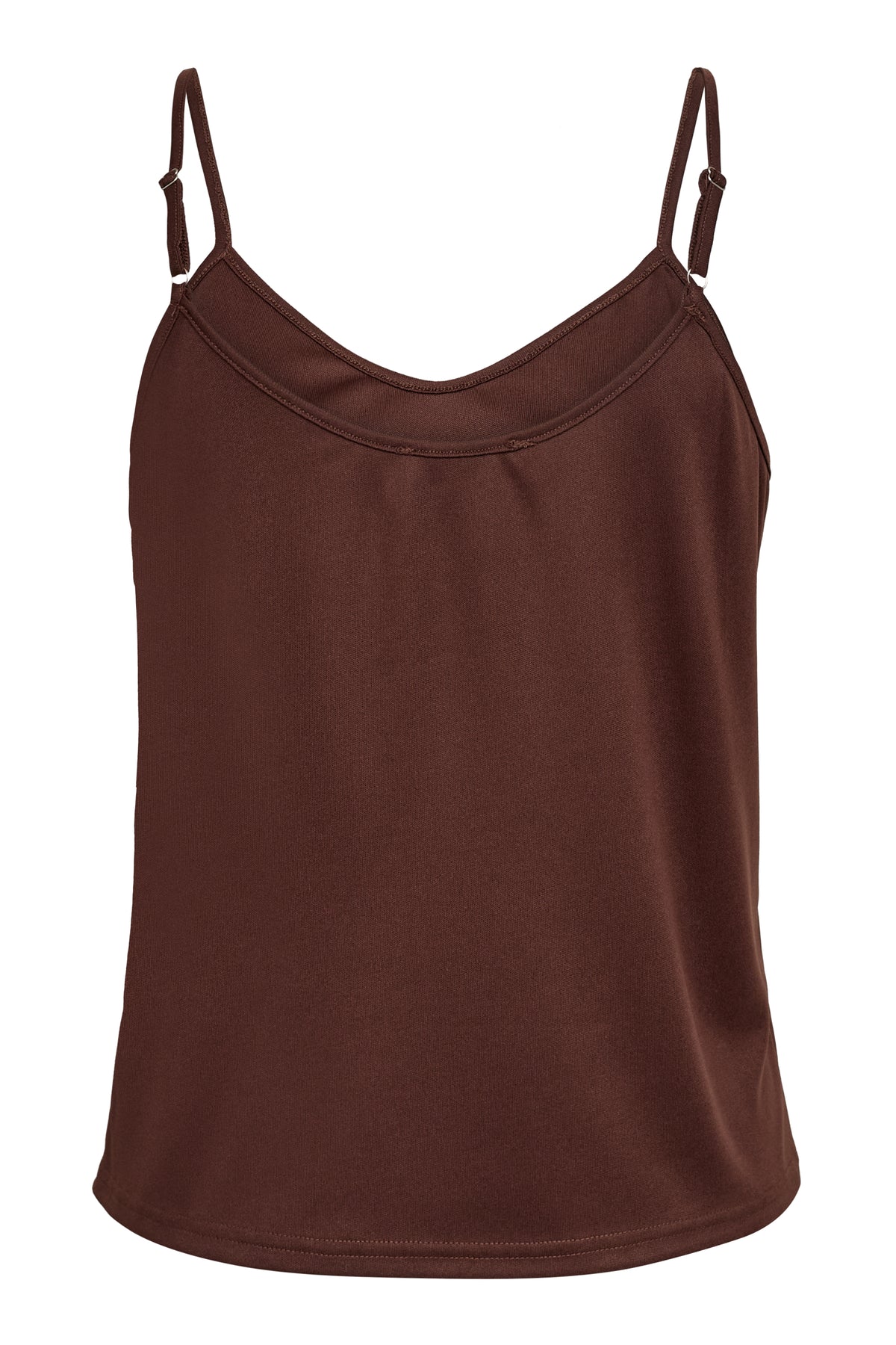 A-View Slip Top – Dark Brown
