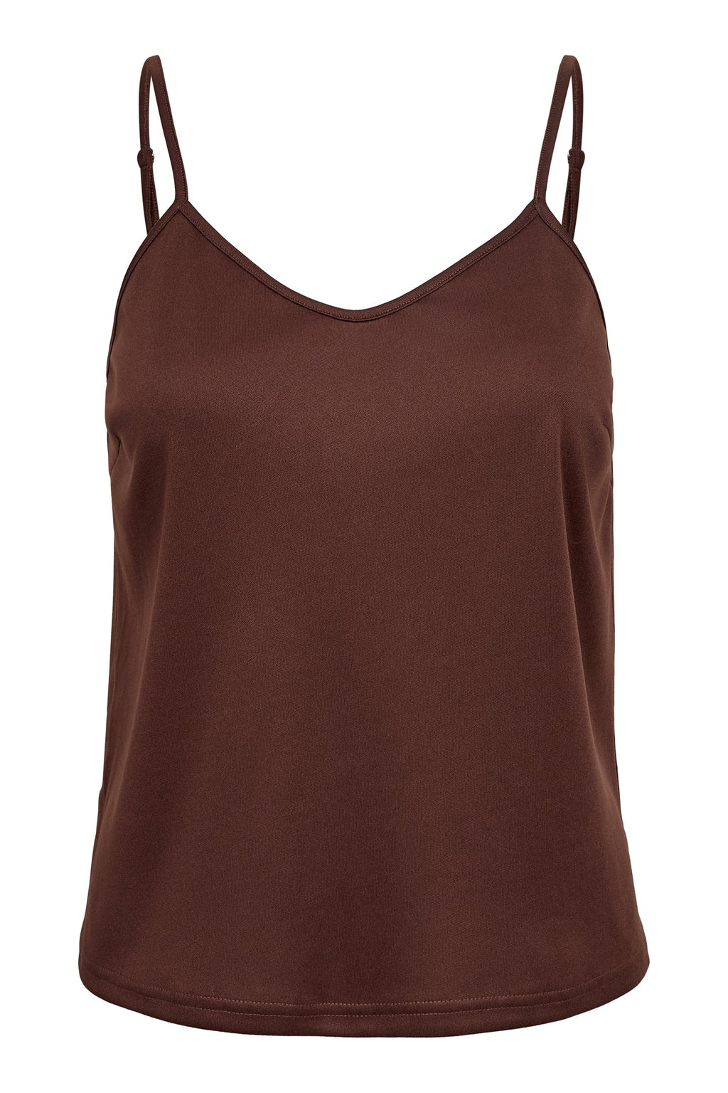 A-View Slip Top – Dark Brown