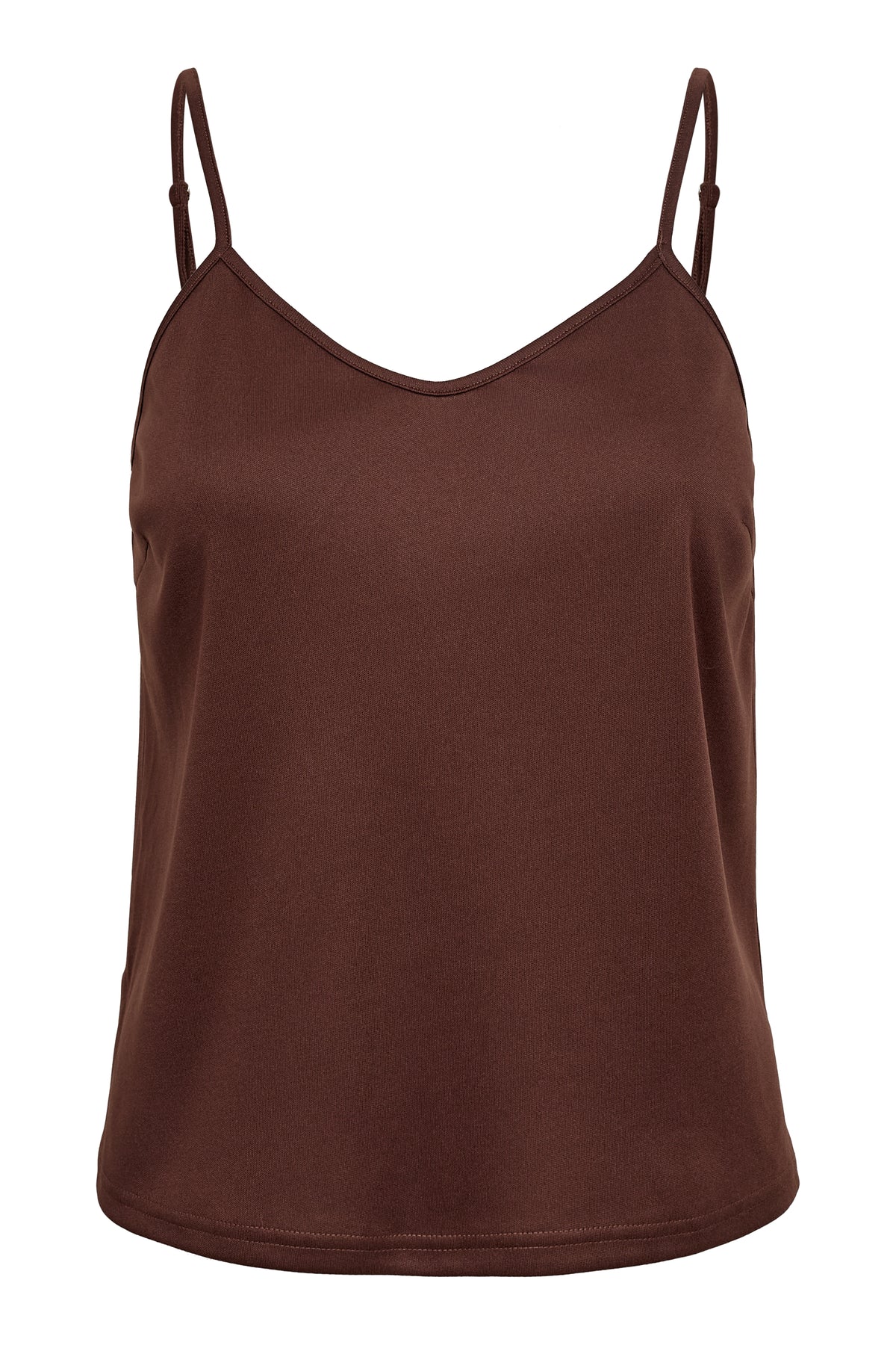 A-View Slip Top – Dark Brown