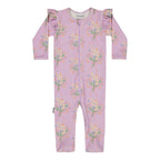 Metsola - Special Day Frilla Playsuit -Haalari,lilac