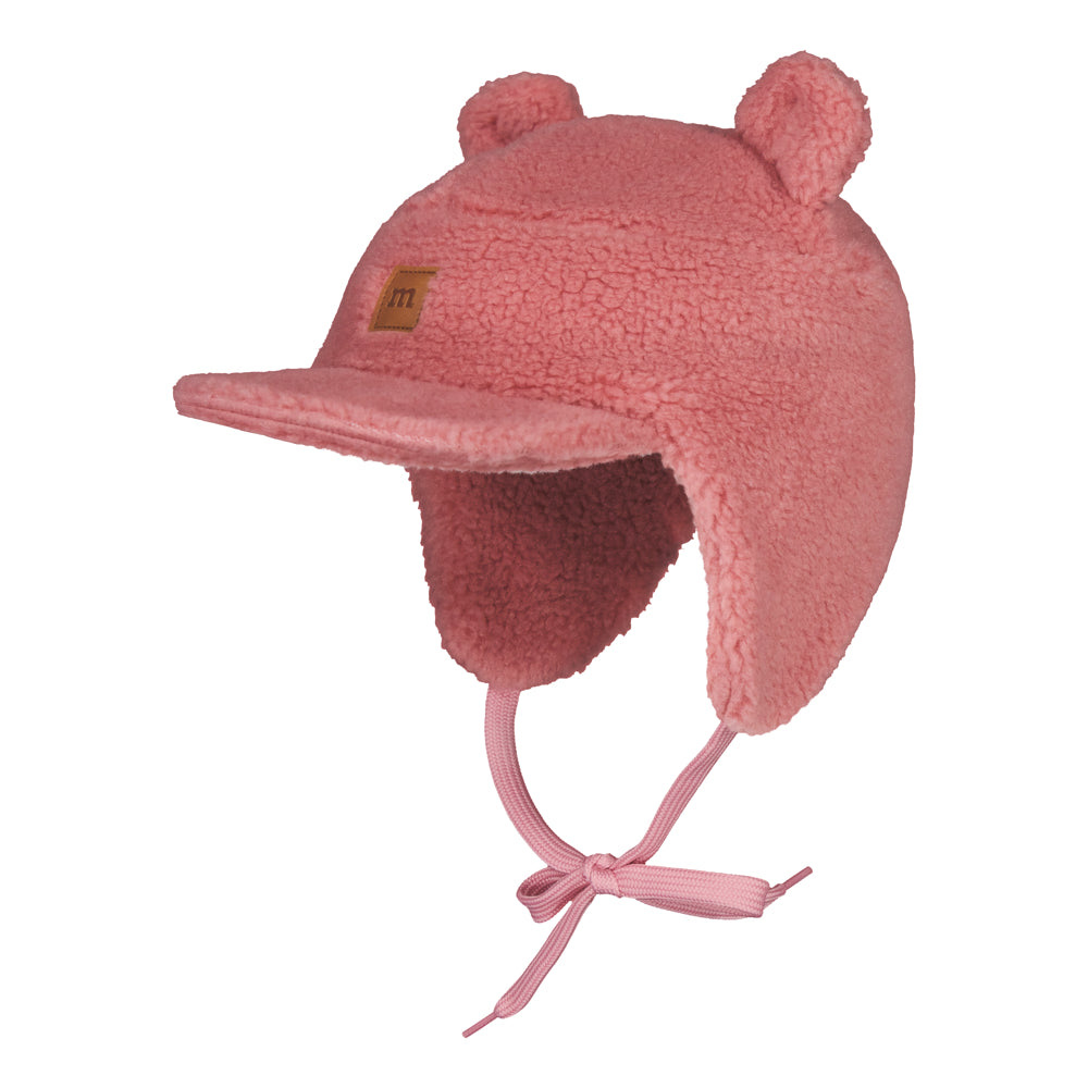 Metsola - Teddy Cap With Ears -Lippalakki | Rosy