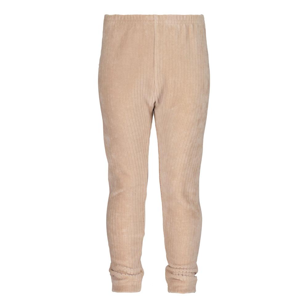 Metsola - VELOUR-LEGGINGSIT | SAND - Luna Living