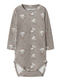 NAME IT BABY  KUVIOLLINEN BODY,Koala-beige