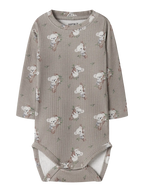 NAME IT BABY  KUVIOLLINEN BODY,Koala-beige