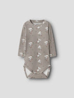 NAME IT BABY  KUVIOLLINEN BODY,Koala-beige