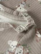 NAME IT BABY  KUVIOLLINEN BODY,Koala-beige