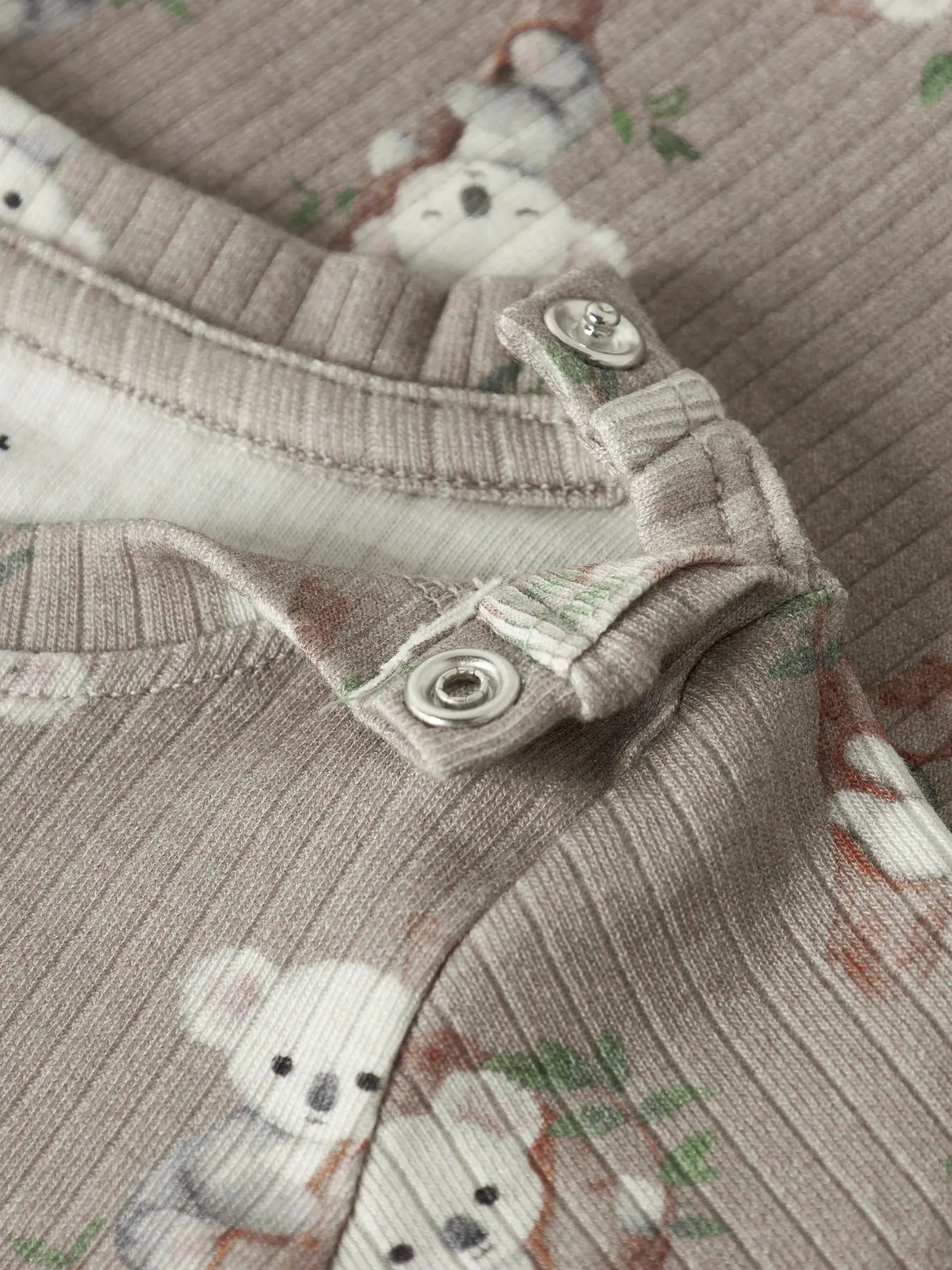 NAME IT BABY  KUVIOLLINEN BODY,Koala-beige