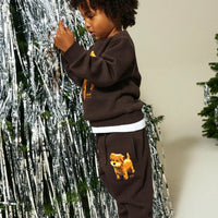 Name It - Luomupuuvillaiset collegehousut - dog