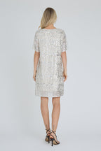 A-View Simply Dress Champagne takaa
