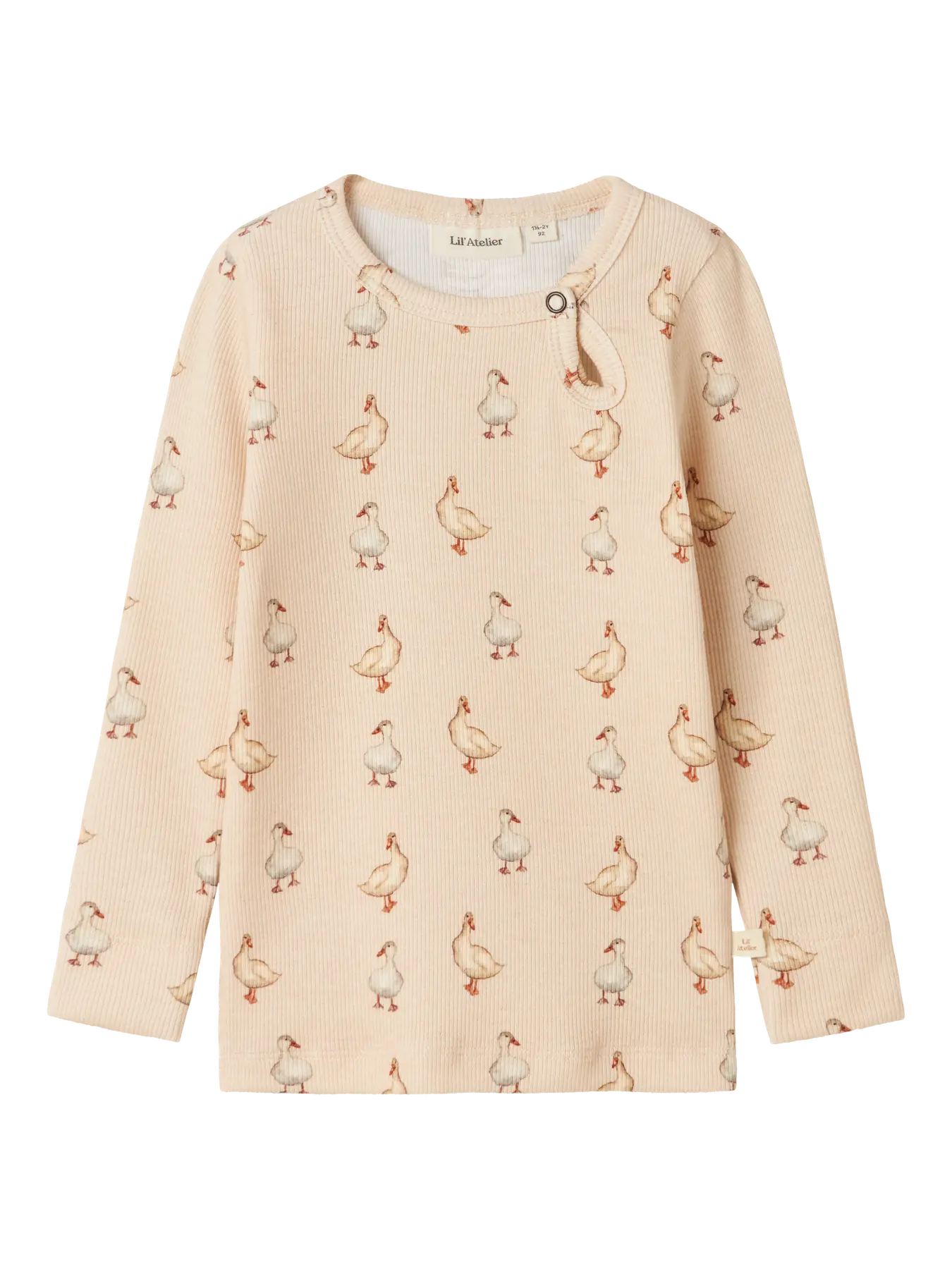 Lil` Atelier - duck,pitkähihainen ribbipaita.