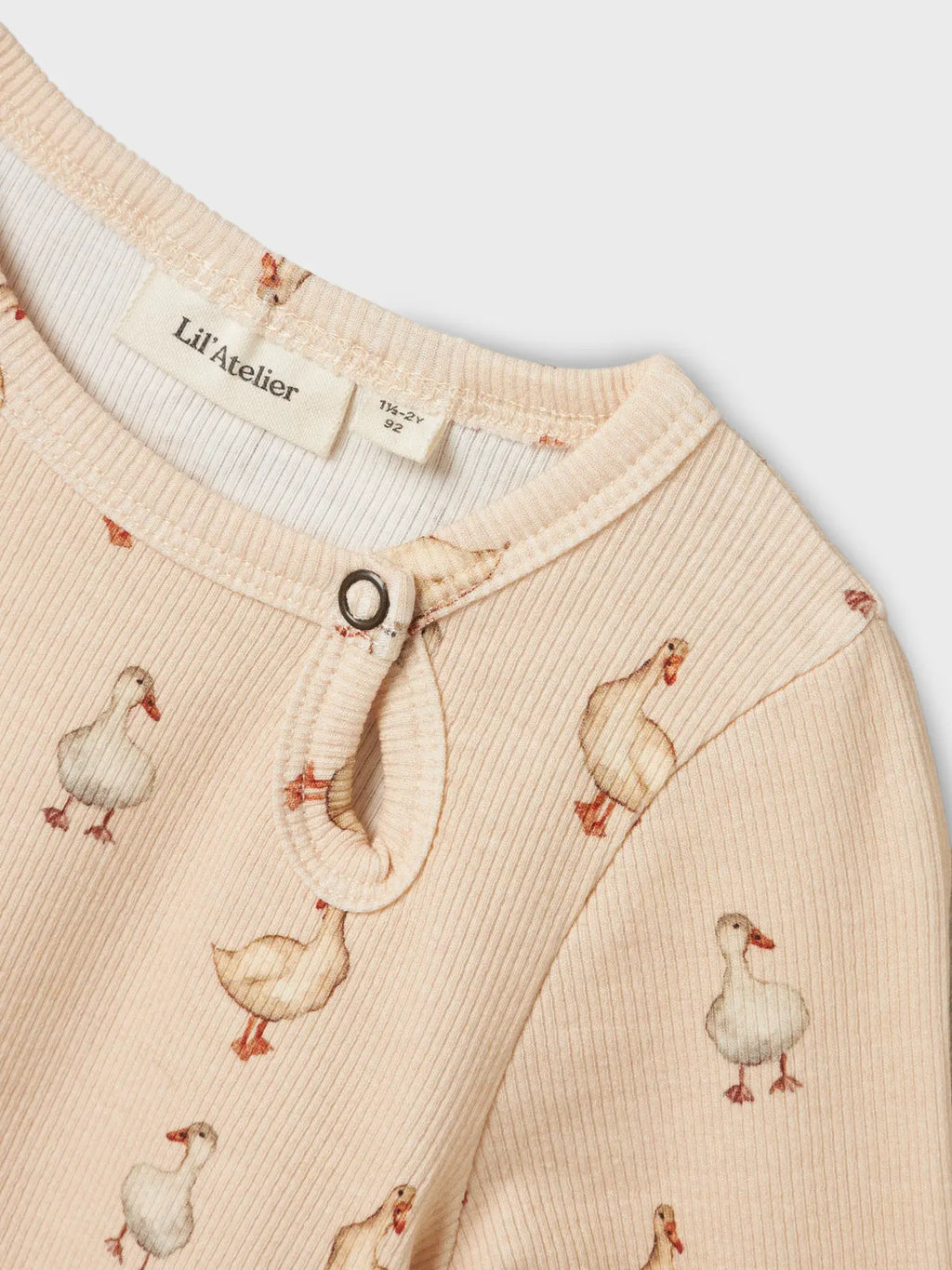 Lil` Atelier - duck,pitkähihainen ribbipaita.