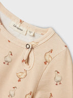 Lil` Atelier - duck,pitkähihainen ribbipaita.