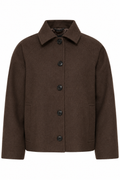 B.YOUNG BYCALIA MEL Jacket –Java Melange - Brown