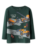 Name It - Mofek Tonka pitkähihainen paita,green