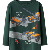 Name It - Mofek Tonka pitkähihainen paita,green