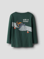 Name It - Mofek Tonka pitkähihainen paita,green