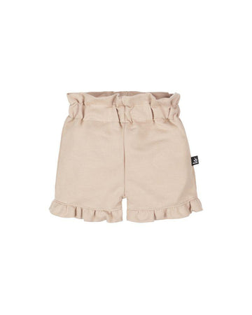 Babystyling - frills shortsit - soft beige - Luna Living