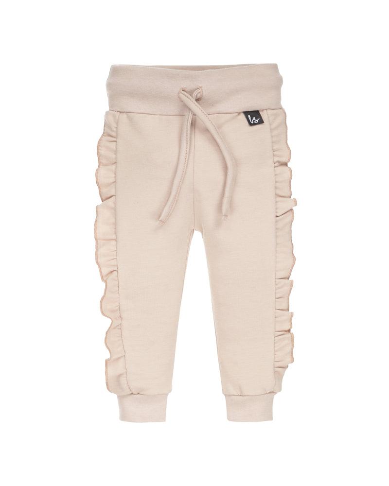 Babystyling frillahousut - Soft Beige - Luna Living