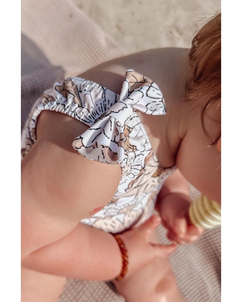 Babystyling - uimapuku - vintage garden