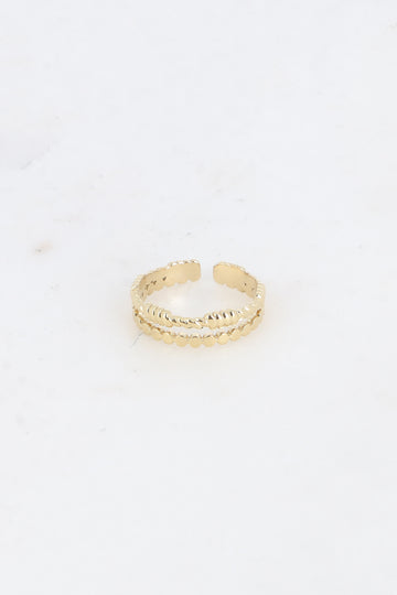 BOHM – Kaksirivinen sormus - kirurginteräksiset renkaat