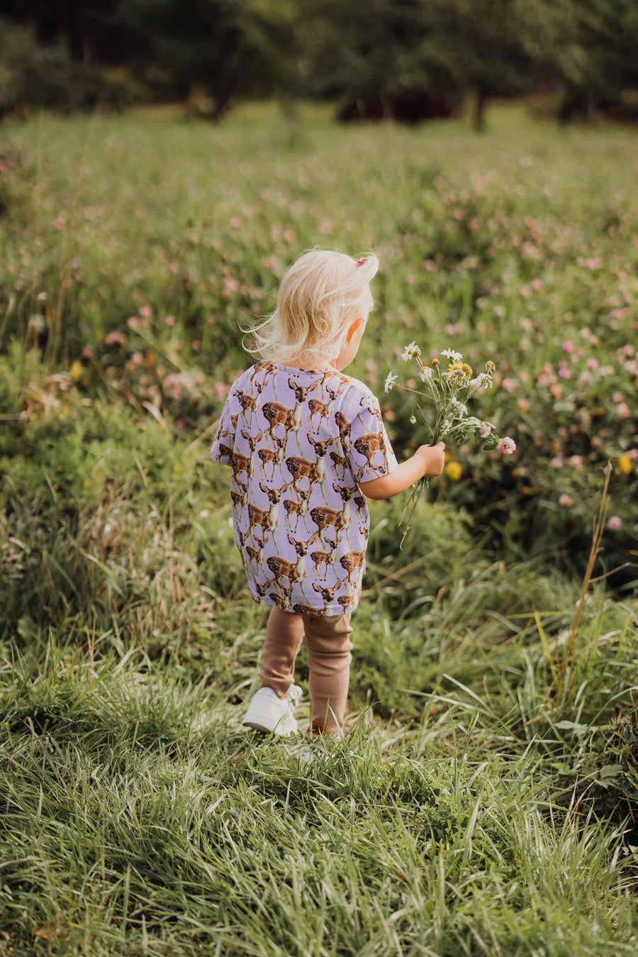 Metsola - Bambi Lilac lasten t-paita