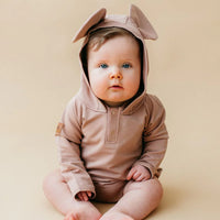 Metsola - BEAR ROMPER | CHOCO